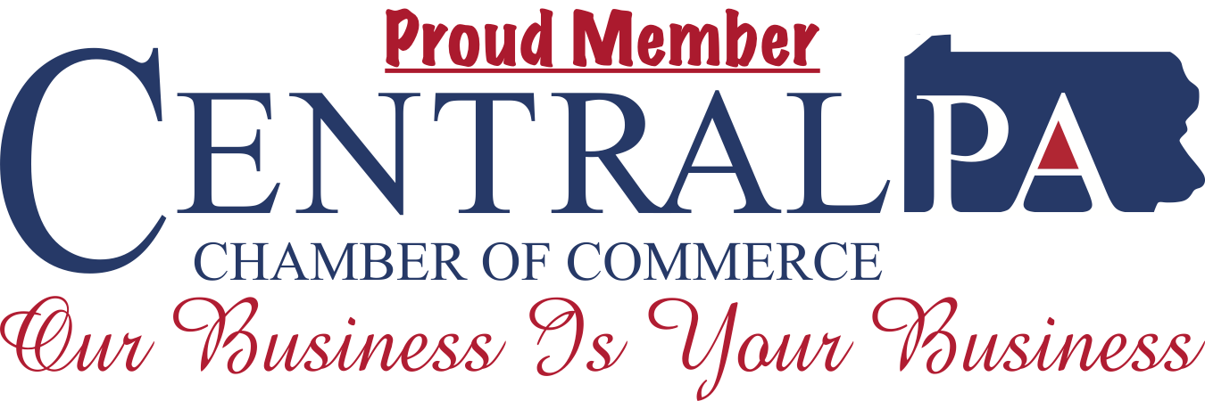 Proud member of the Central PA Chamber of Commerce