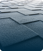 Asphalt roof